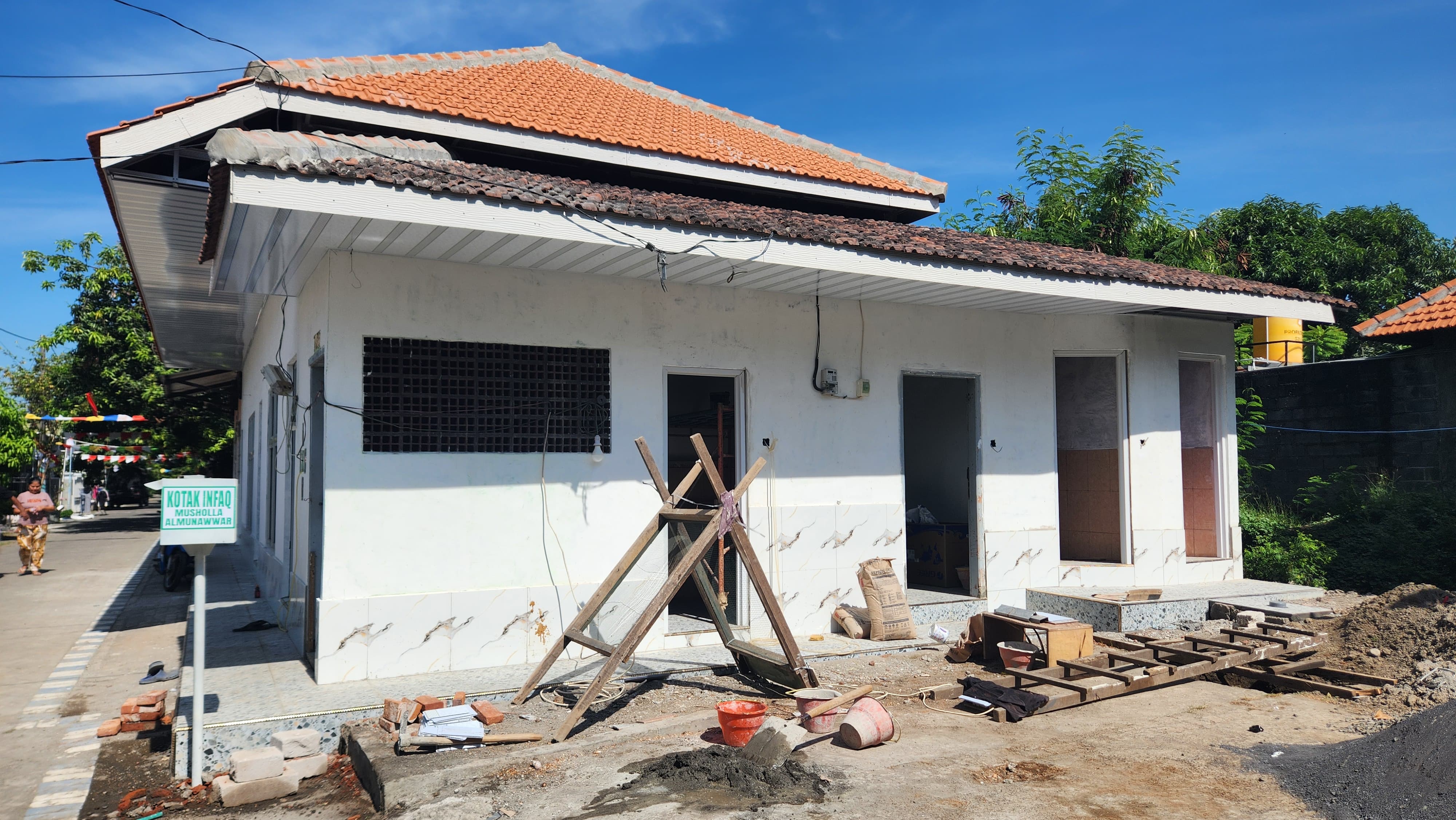 Water wells for Wudu and Agriculture